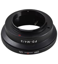 PANASONİC MİCRO 4/3 (M4/3) İÇİN CANON FD LENS ADAPTÖRÜ (Siyah)