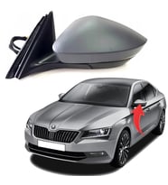 Skoda Superb Sol Ayna Komple Hafıza+Katlanır 2016-2019 3V1857507F