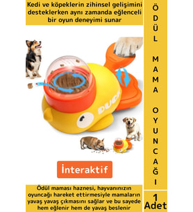 Pet İlgi Çekici Zihinsel Gelişim Yavaş Yeme Alışkanlığı İnteraktif Kedi Köpek Ödül Maması Oyuncağı