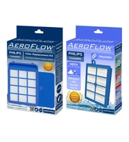 AeroFlow® Philips Marathon Ultimate Serisi Elektrikli Süpürgeler ile Uyumlu Filtre Seti  CP0484/01 - FC8038/00 (Yıkanabilir Hepa)