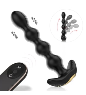 AUSTIN RCT Kablosuz Kumandalı 360° Bükülebilir Kıkırdaklı  Beads Vibratör