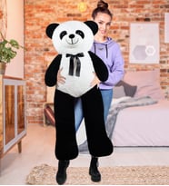 Özgüner Sevimli Panda 130 Cm Panda Peluş Ayı