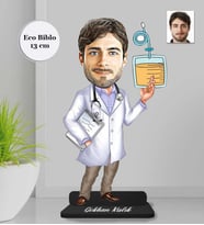 Kişiye Özel Üroloji Doktoru Erkek Ahşap Eco Biblo -2