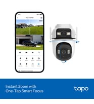 TP-LINK 3MP Dual Lens PT Speed Dome Wıfı Kablosuz Pan-Tilt IP Kamera Tapo C545D