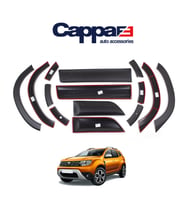 CAPPAFE Dacia Duster Dodik Seti UV Katkılı (ABS) 12 Parça 2018-