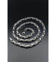 Paslanmaz Çelik Kral Model Kolye Zincir 5Mm 902478