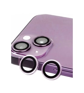 İphone 14 Raze Metal Kamera Lens - Mor