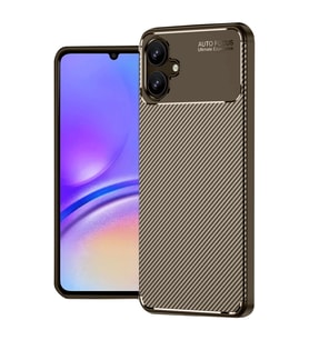 A06 Auto Focus Karbon Kapak - Kahverengi