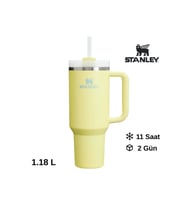 Stanley Quencher H2.O FlowState™ Tumbler Pipetli Termos 1.18L Pipetli Matara (Sarı)