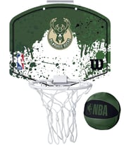 Mini-Basketballkorb NBA TEAM MINI HOOP, MILWAUKEE BUCKS, Kunststoff