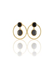 Kadir Jewellery 22 Ayar Altın Kaplama Kadın Halka Küpe -El İşçiliği Ve Hipoalerjenik Küpe