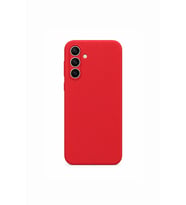 Samsung Galaxy A55 Liquit Lansman Silikon Kırmızı