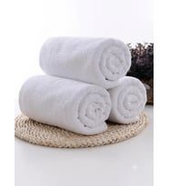 NİVEMESHOME BEYAZ BAMBU BANYO HAVLUSU NURPAK