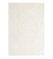 Hoom Rugs Akik 8601 Beyaz Modern Makine Halısı