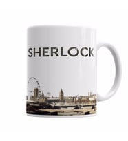 SHERLOCK Kupa Bardak Porselen