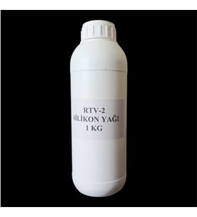 RTV 2 SİLİKON YAĞI SIVI SİLİKON İNCELTİCİSİ 1. SINIF KALİTE 350 CST VİSKOZİTE 1 KG