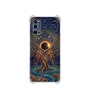 PrintiFy Samsung Galaxy S20 ile Uyumlu Simya Serisi Kozmik Denge Tasarımlı Uv Baskılı Köşe Korumalı Antişok Kılıf