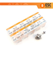 Kısa Uzun Far Sis Lambası için 10 Adet OSRAM ORIGINAL Seri 64193 12V 60/55W H4 Halojen Far Ampulü