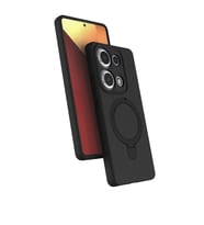 Redmi Note 13 Pro 4G Regal Magsafe Standlı Kapak - Siyah
