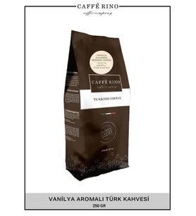 Caffe Rino Türk Kahvesi Vanilya Aromalı 250 gr