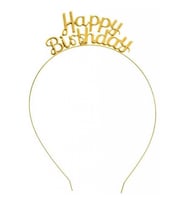 TAÇ HAPPY BIRTHDAY METAL ALTIN PK:1-
