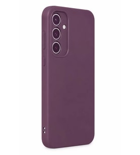 Galaxy A35 5G Kılıf First Silikon - Mürdüm