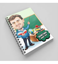 Canım Öğretmenim Karikatürlü Defter
