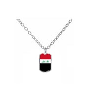 Irak Iraq Bayrak Erkek Kadın Kolye