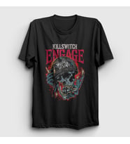 Presmono Unisex Siyah Disarm Metal Killswitch Engage T-Shirt 537311tt
