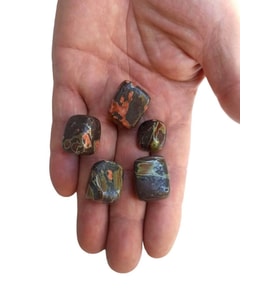 50 Gram Fancy Jasper Tamburlu Parçalar 133-2