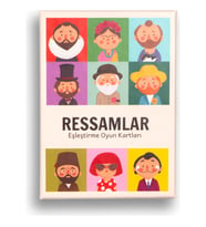 Melimelek Ressamlar Eşleştirme Oyun Kartları