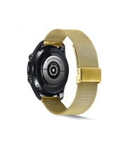 Samsung Galaxy Watch 46mm Uyumlu KRD-45 22mm Metal Kordon