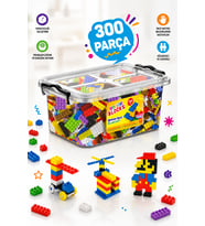 Lego Mini 300 Parça Eğlenceli Bloklar Funny Blocks