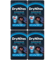 Drynites Emici Gece Külodu/Külot Bez Erkek 4-7 Yaş 17-30KG Small 40Adet 4PK*10 Alt Islatmalara Karşı