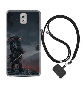 Samsung Note 3 4 5 8 9 20 Ultra 10 Lite Kılıf Boyun Askılı Silikon Warrior 1653