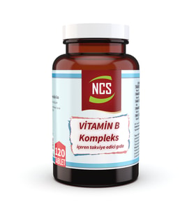 Ncs Vitamin B Complex B Vitaminleri 120 Tablet