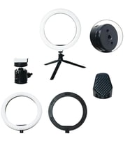 Mcg® 8inç 20cm Youtube Instagram Tiktok Selfie  Stüdyo Video Fotoğraf Ring Light  Tripod Led Halk