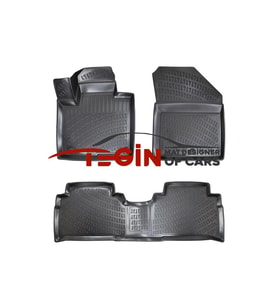 Kia Sorento 2017 3D Havuzlu Paspas Siyah