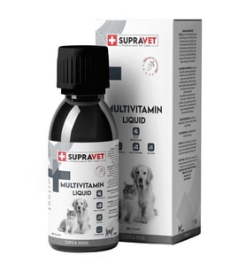 Supravet Multivitamin Kedi ve Köpek Sağlığı için Sıvı Damla 100 Ml