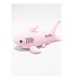 Baby Shark Şarkı Söyleyen 30 Cm Peluş Oyuncak Köpekbalığı (Pembe)
