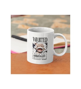 One Piece Luffy Gear 5 Wanted Kupa Bardak