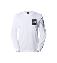 The North Face M L/S Fine Tee Erkek Outdoor Tişörtü NF0A8A6PFN41 Beyaz