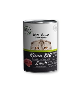 Eco Natura Adult Kuzu Etli Yetişkin Konserve Kedi Maması 400 Gr