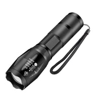 Gold Orion Km-108 T6 Led Şarjlı El Feneri 5 Modlu 200 Metre Işık Mesafesi