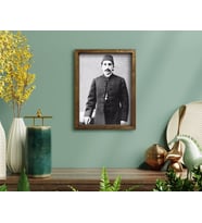 BK Home Sultan II Abdülhamid Han Tasarımlı Doğal Masif Ahşap Çerçeveli Tablo-8