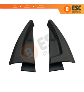 Renault Megane MK3 Fluence 2008-2016 için Sağ ve Sol Siyah Koltuk Ayar Kolu