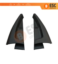 Renault Megane MK3 Fluence 2008-2016 için Sağ ve Sol Siyah Koltuk Ayar Kolu