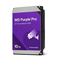 10 TB WD 3.5 PURPLE PRO SATA3 7200RPM 512MB 7/24 GUVENLIK WD102PURP (3 YIL RESMI DIST GARANTILI)