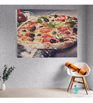 Pizza Kanvas Tablo