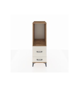 Kronos Dolap Tek Raflı 2 Çekmeceli 44x59x134 Çam-Aytaşı